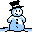 Snowman snow:
